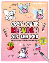 Cozy & cute kleurboek Belly Bean Co. - Cozy & cute kleuren als een pro