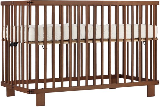 Puck Ledikant 60x120 Inklapbaar - Walnoot