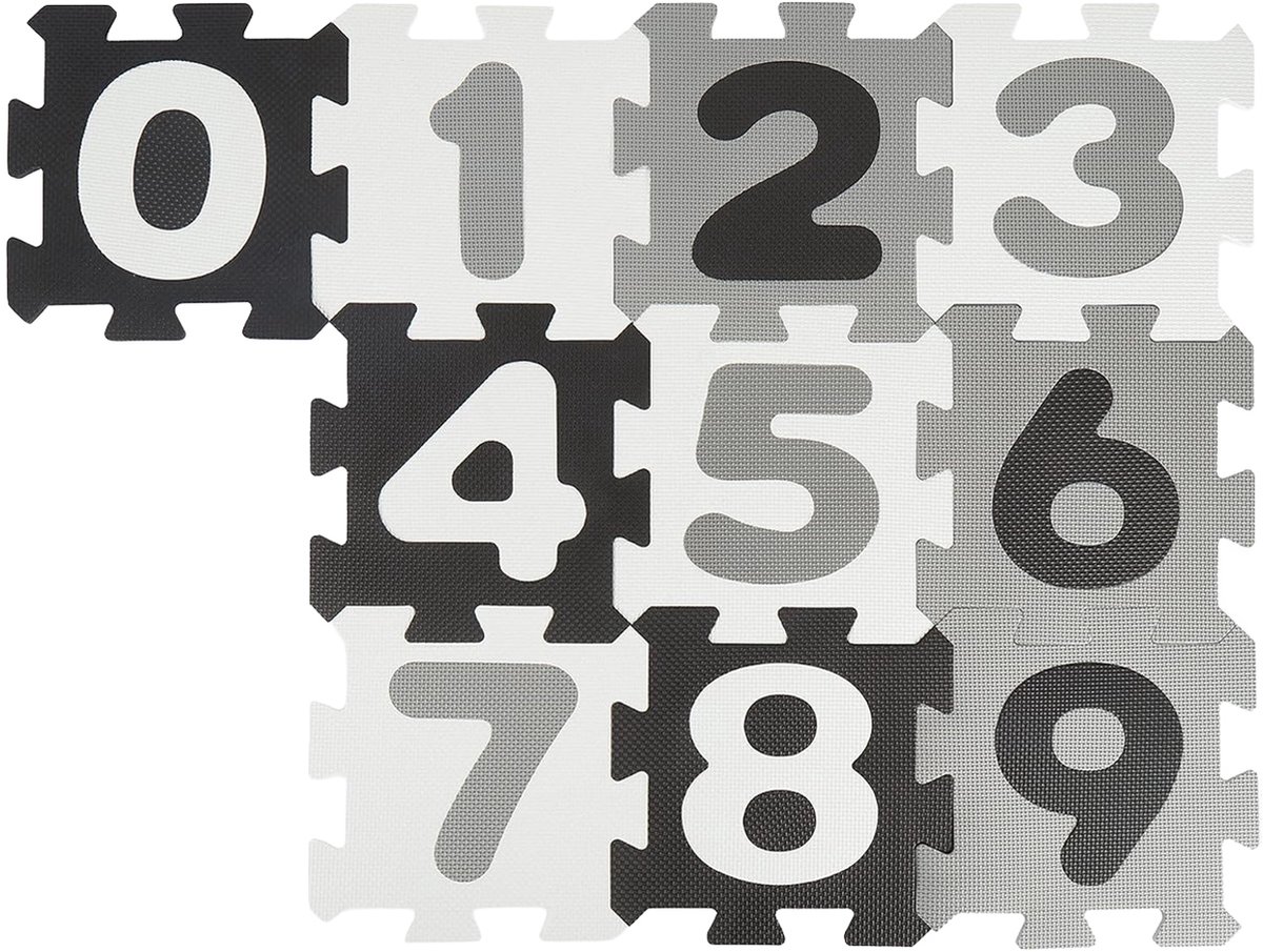 Bieco Puzzel Mat - Cijfers - 26 Stukjes