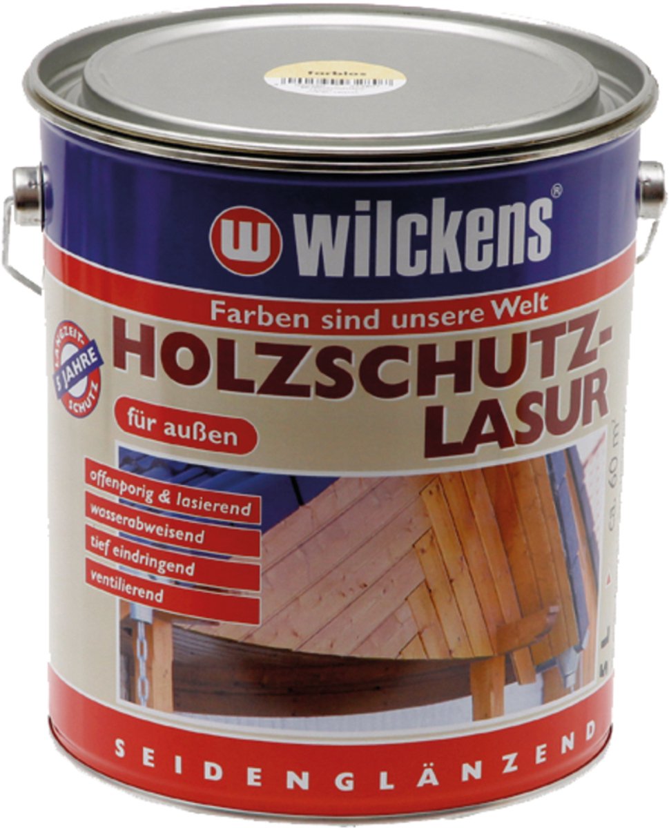 Wilckens Granit Serie - Lazuur voor Hout - Eiken - 5L - Voor Binnen- en Buiten