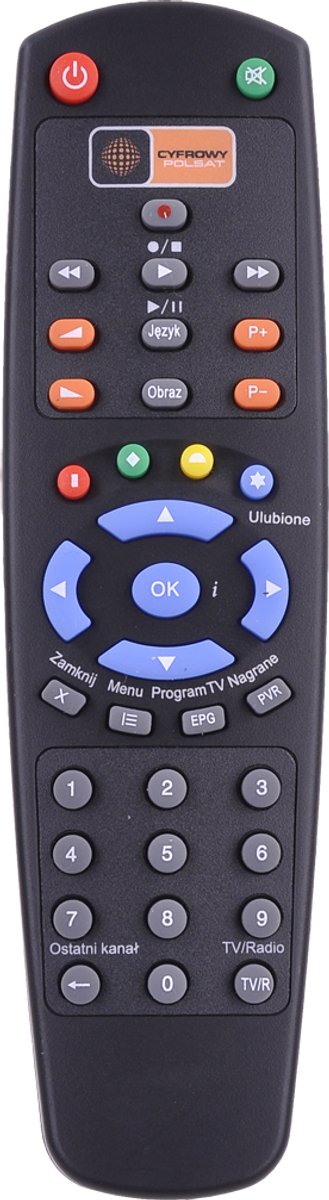 Cyfrowy Polsat Serie - Afstandsbediening - HD5000 - Compatibel - Eenvoudig te Gebruiken