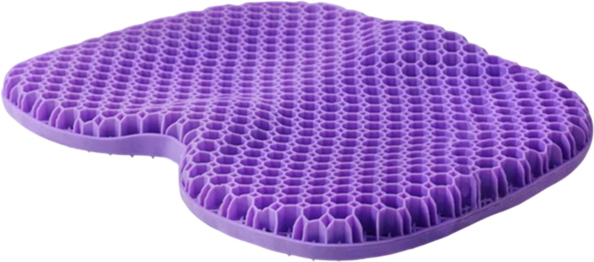 Zitkussen voor Stoel - Honingraat Gelkussen, Koelend en Ergonomisch, Anti-Druk Silicone Ku