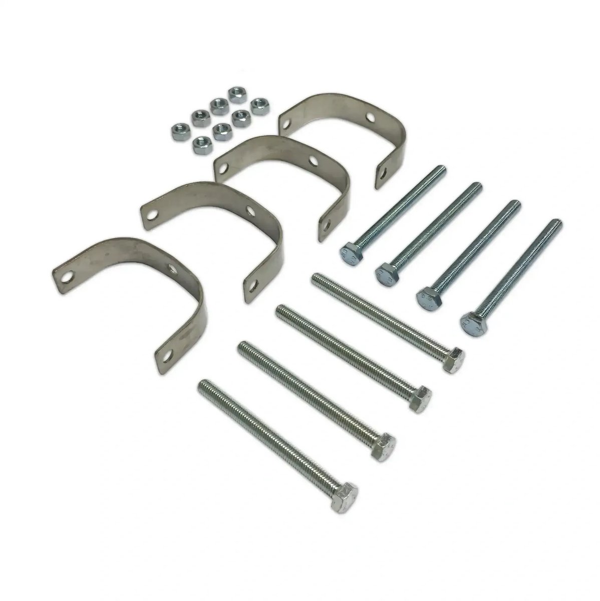 Masters of Bamboo® RVS Montageset voor Bamboe Schutting