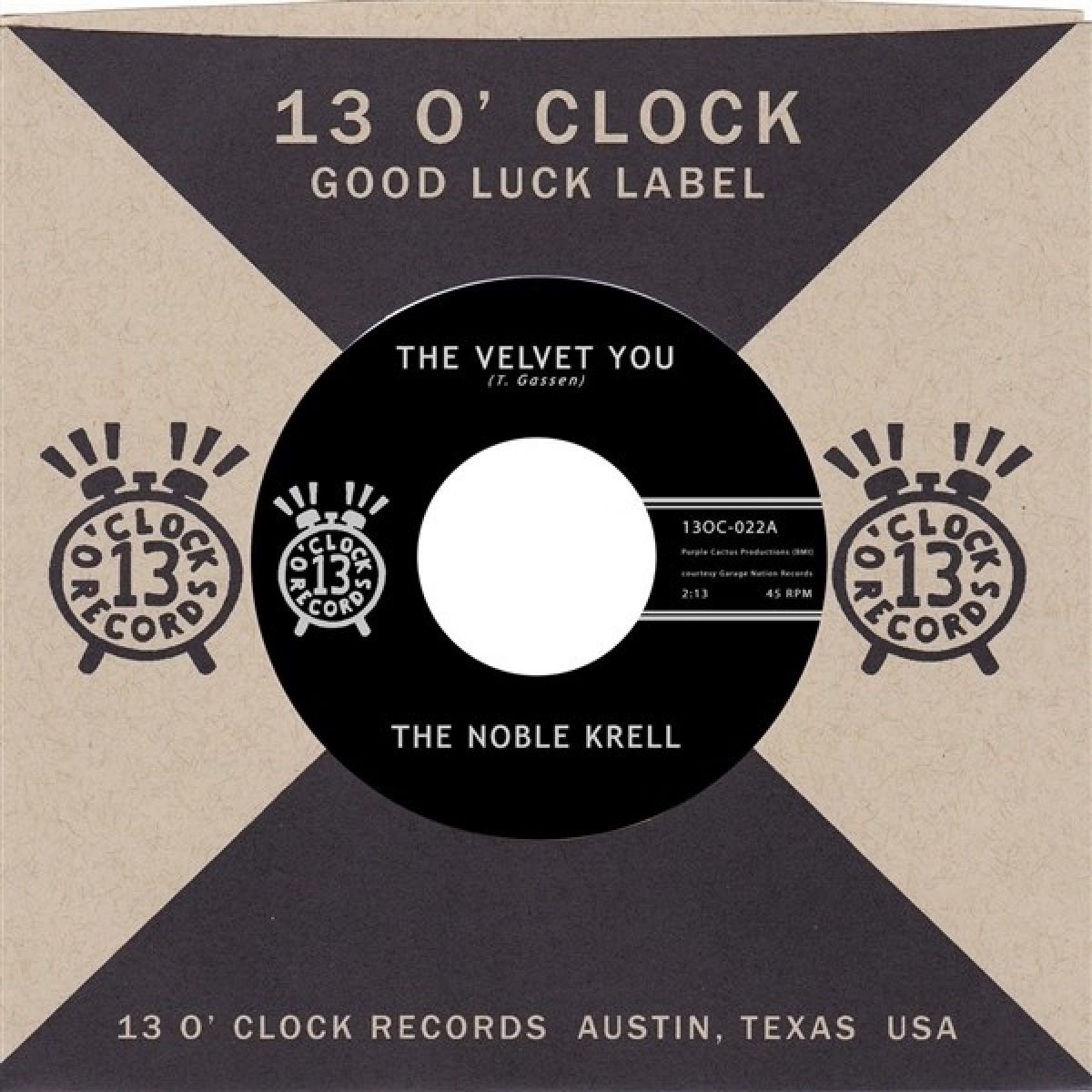 Noble Krell - The Velvet You/Not The Sun (7" Single)
