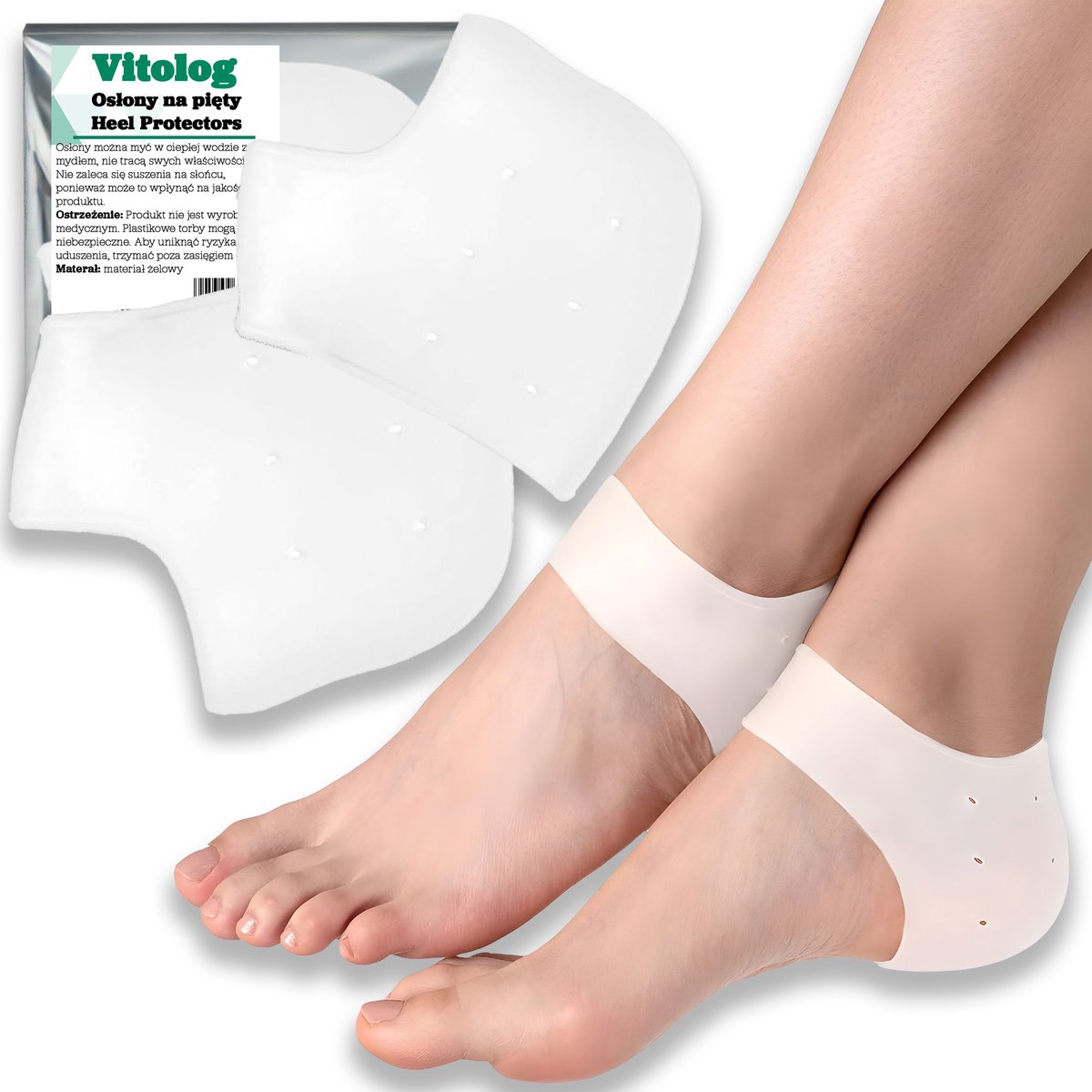 Vitolog - Gel Hielkussen - Zachte Bescherming - Universele Maat - 2 Stuks