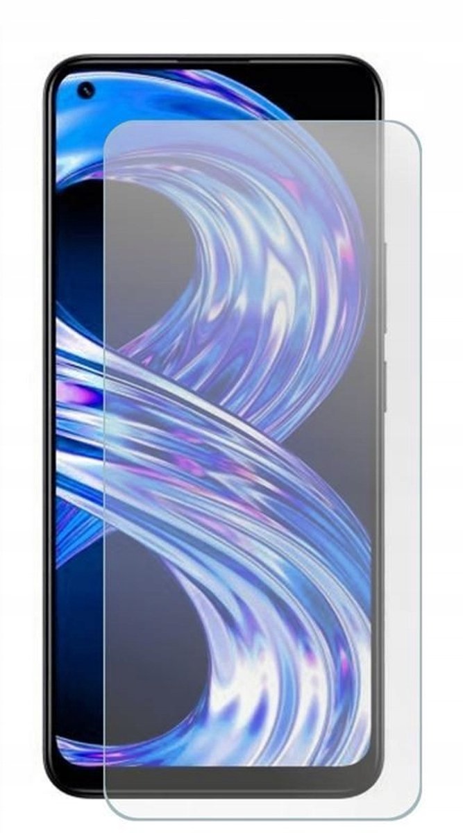 Realme 8 Serie - Gehard Glas Screenprotector - 9H - 0,3 mm - Volledige Bescherming