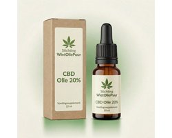 WietOliePuur - CBD Olie - 20% CBD - 10ml
