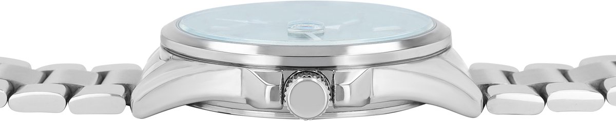 JUST WATCH Herenhorloge van roestvrij staal JW20203 Herenhorloge met roestvrijstalen band, 42 mm, 5 ATM