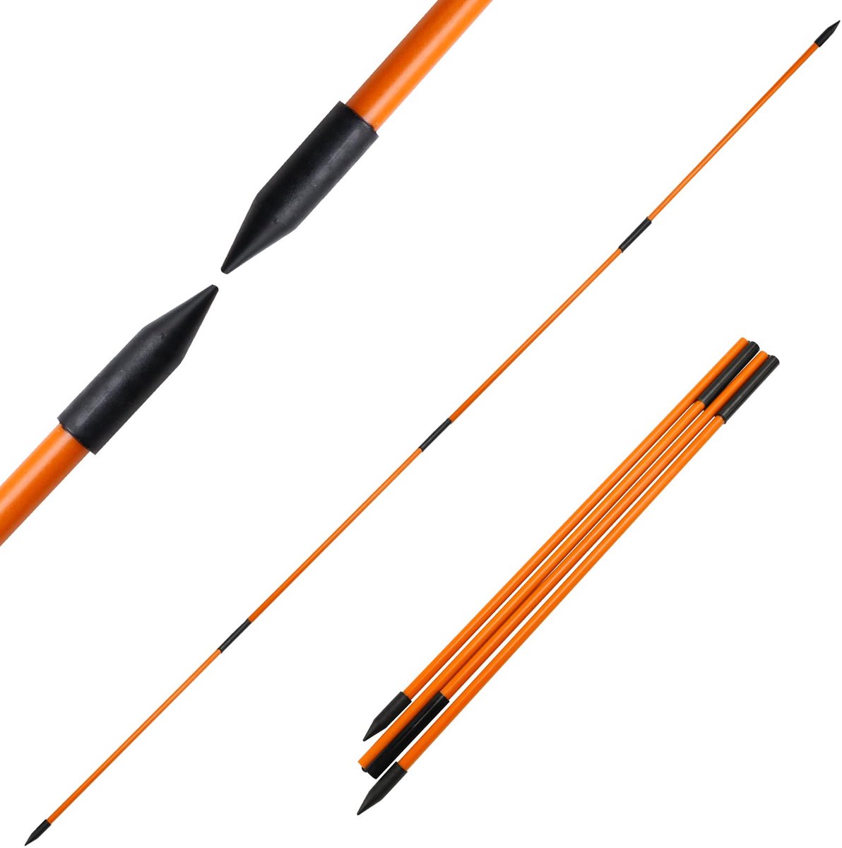 Golf Alignment Sticks - Opvouwbare Trainingshulpmiddelen - Lengte 150 cm