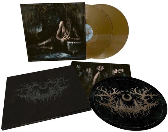 Lorna Shore 'I Feel the Everblack Festering Within Me' limited edition deluxe gatefold 180g gouden 2LP met slipmat.