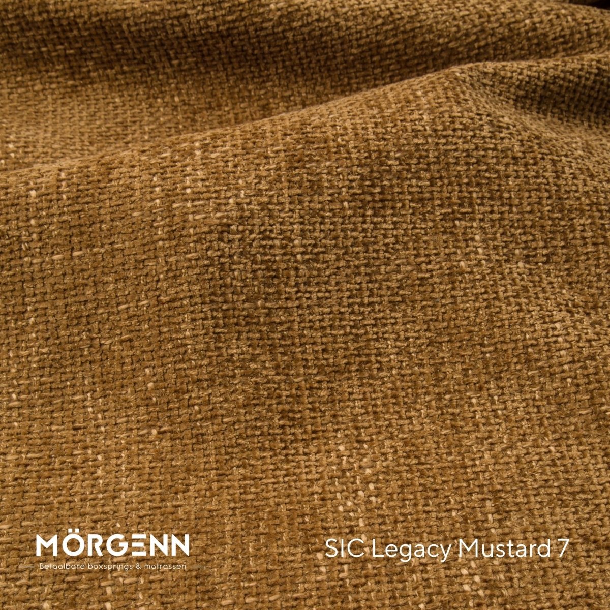 Mörgenn SIC Legacy Stofstaal - Meubelstof voor Boxspring en Bed - Mustard 7