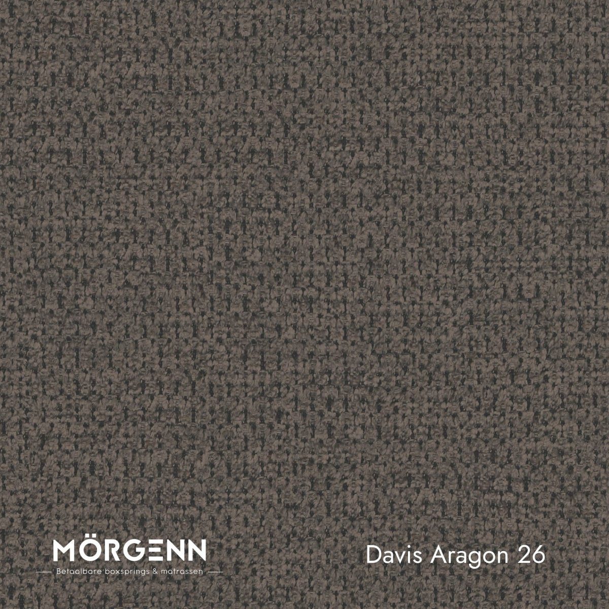 Mörgenn Davis Aragon Stofstaal - Meubelstof voor Boxspring en Bed - Aragon 26