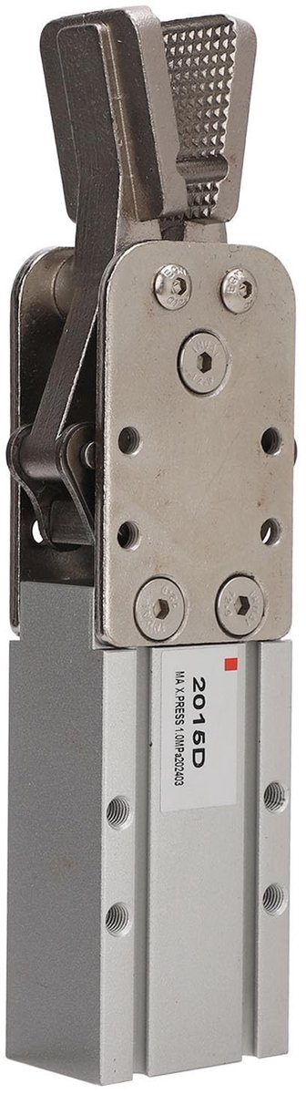 Pneumatische Robot Gripper Cilinder - Cemented Carbide, Dual Action, Compact en Betrouwbaar voor Industriële Toepassingen