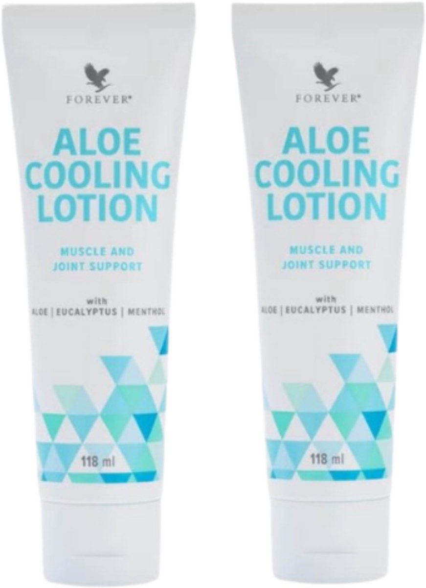 Forever Living Aloe Cooling Lotion - verkoelende bodylotion - 2 Pack – Origineel product