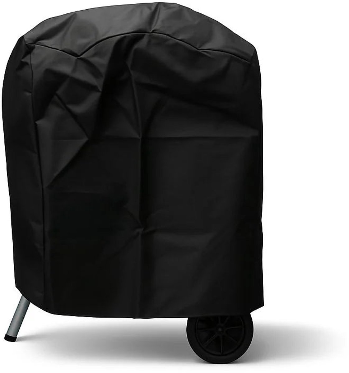 Barbecue Hoes voor Weber BBQ 57cm | Universele BBQ Hoes | Afdekhoes voor Weber Barbecue 57 | Afmeting 64 cm Ø - 100 cm hoog | Zwart | Speciaal ontwikkeld voor de Weber 57cm BBQ