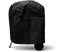 Barbecue Hoes voor Weber BBQ 57cm | Universele BBQ Hoes | Afdekhoes voor Weber Barbecue 57 | Afmeting 64 cm Ø - 100 cm hoog | Zwart | Speciaal ontwikkeld voor de Weber 57cm BBQ