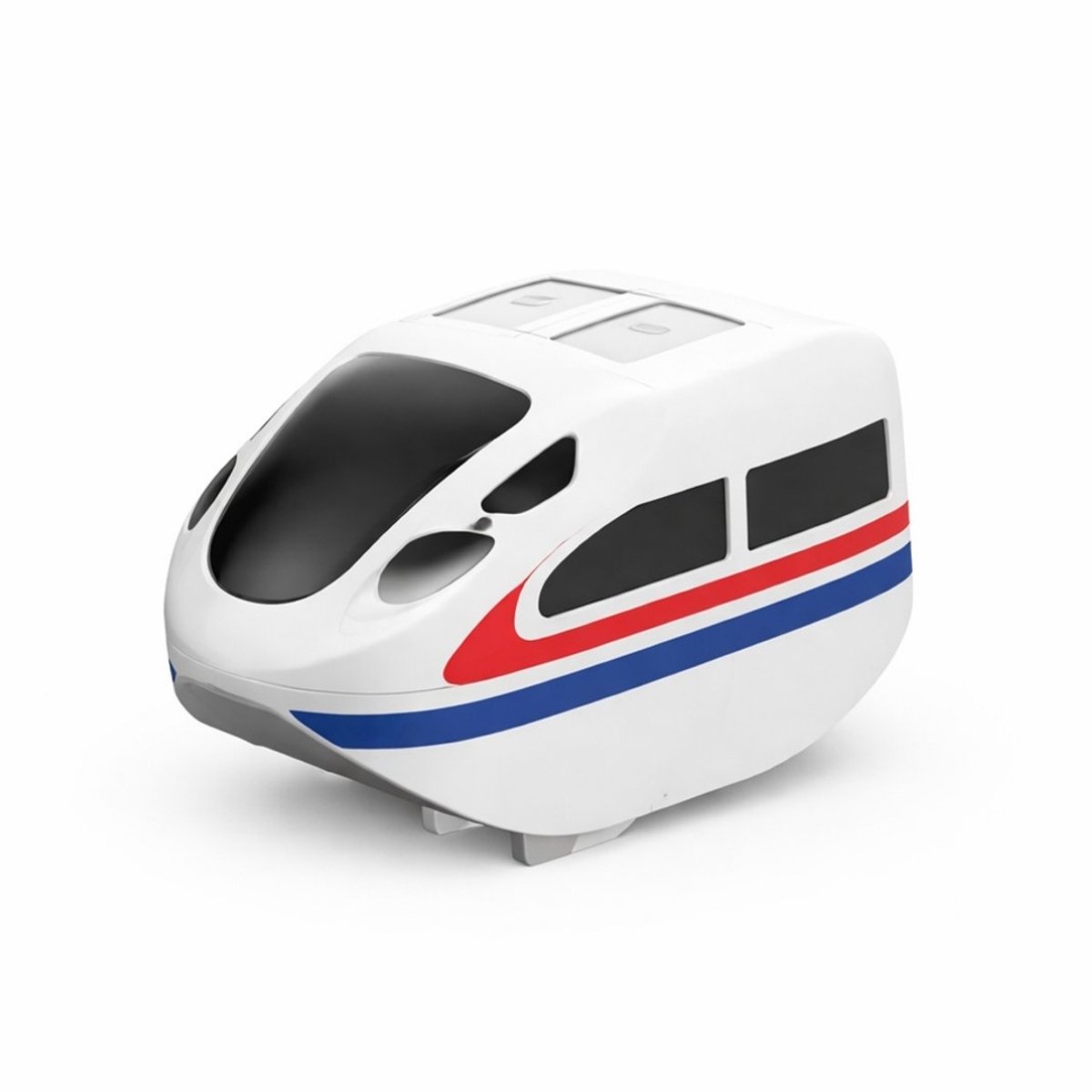 Elektrisch Treintje voor TwistTrack Treinbaan - Uitbreiding / Extra Trein - USB Oplaadbaar - Magnetische Treinbaan Accessoire - Educatief/Montessori Speelgoed – STEM - Cube Track – Stimuleert Fijne Motoriek – Speelgoed 3/4/5/6 jaar