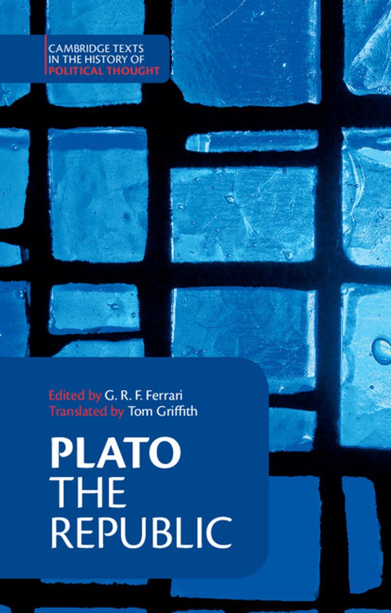 Omslag van Plato The Republic Textbook