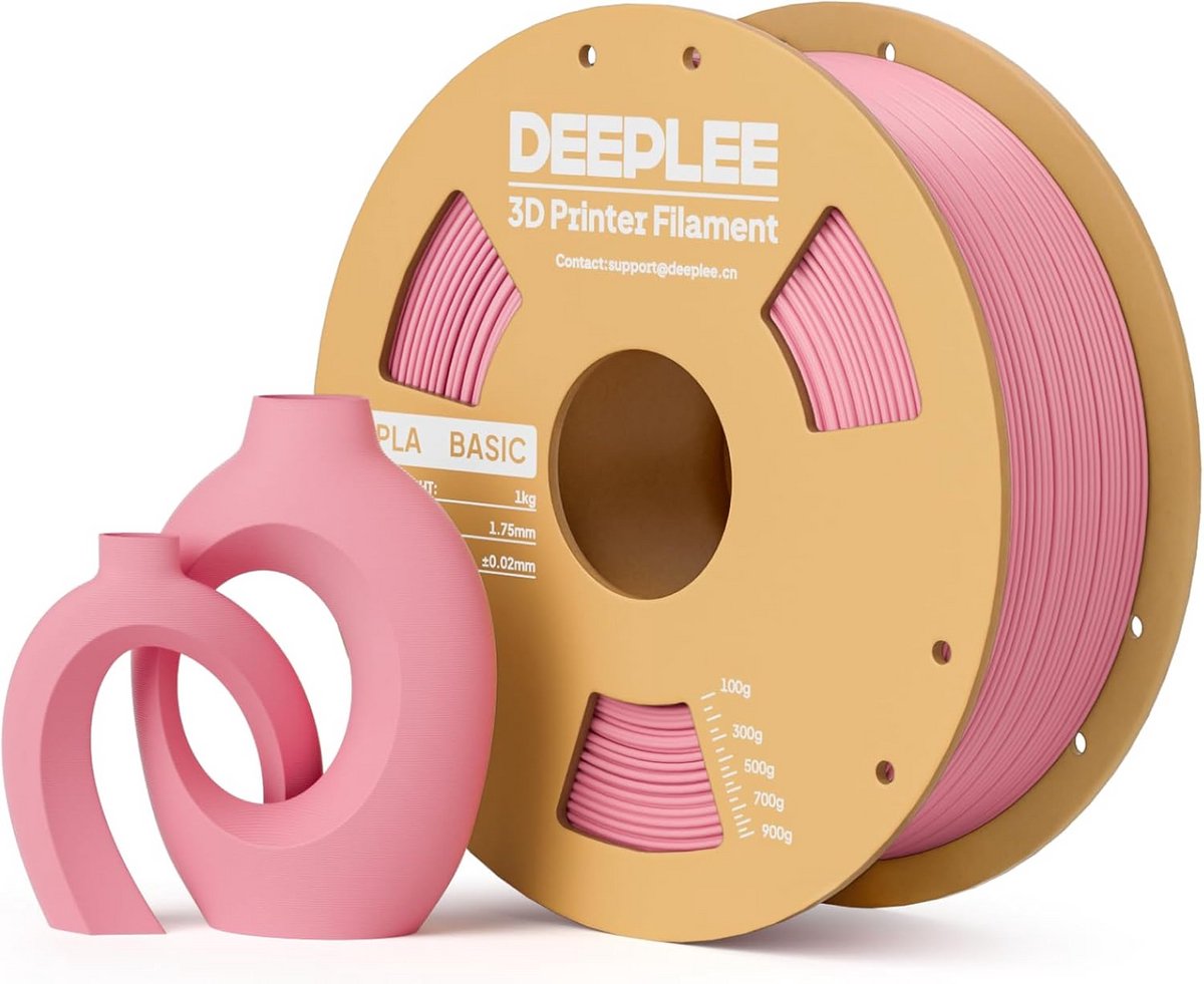 PLA Filament Roze 1.75mm 1kg voor 3D Printers met Hoge Nauwkeurigheid