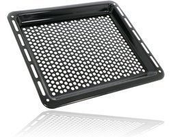 Universele Geperforeerde Ovenplaat Crisper voor Pizza en Airfryer 46cm Antiaanbak