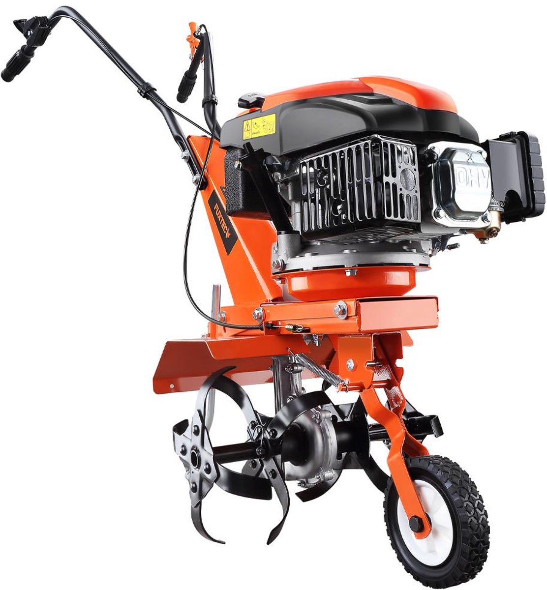 FUXTEC Benzine Tuinfrees FX-AF1139 – Compacte motorfrees voor kleine tot middelgrote tuinen – 4-takt motor, 16 messen, werkbreedte 36 cm