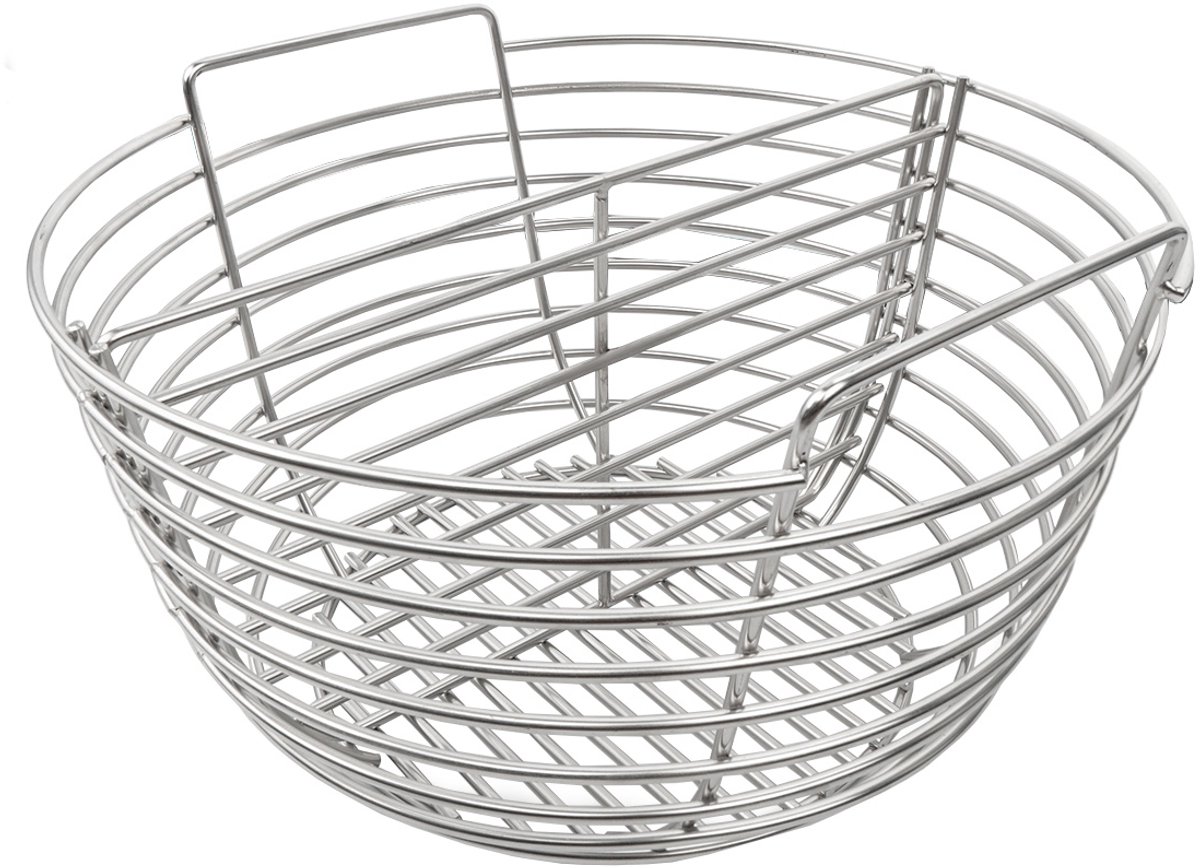 Patton RVS Houtskoolmand voor 21" large kamado - 35,5 x 34,5 x 20,5 cm