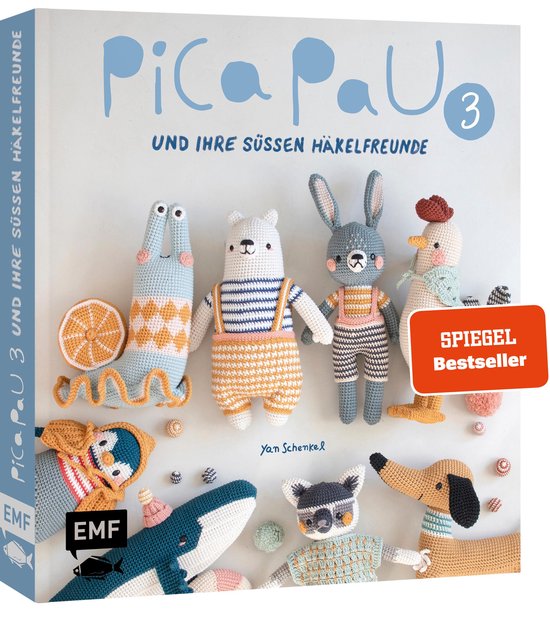 Pica Pau und ihre süßen Häkelfreunde – Band 3 - cover