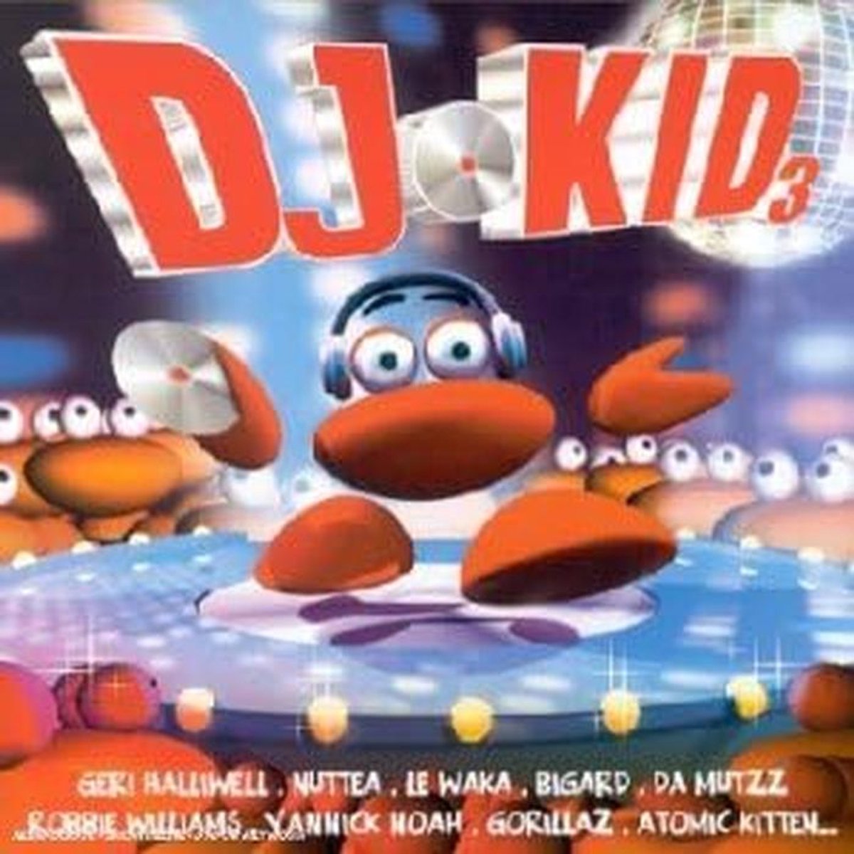 Kinder DJ Mix CD Deel 3 voor Feestjes en Dansen