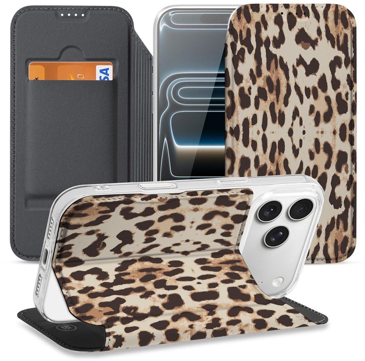 Telefoonhoesje Apple iPhone 17 Pro Leopard