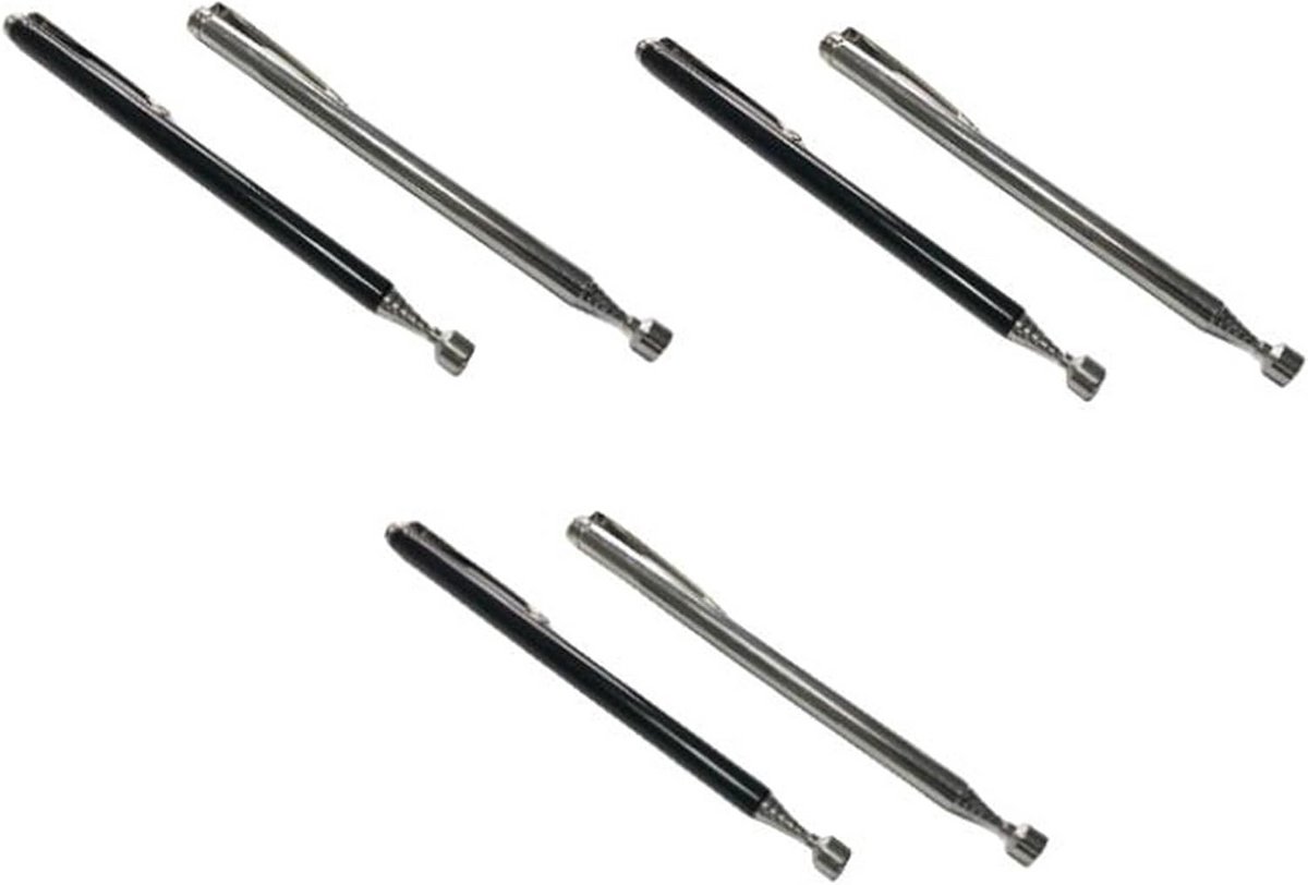 Telescopische Magnetische Opneemstaaf Set voor Schroeven en Metalen Onderdelen