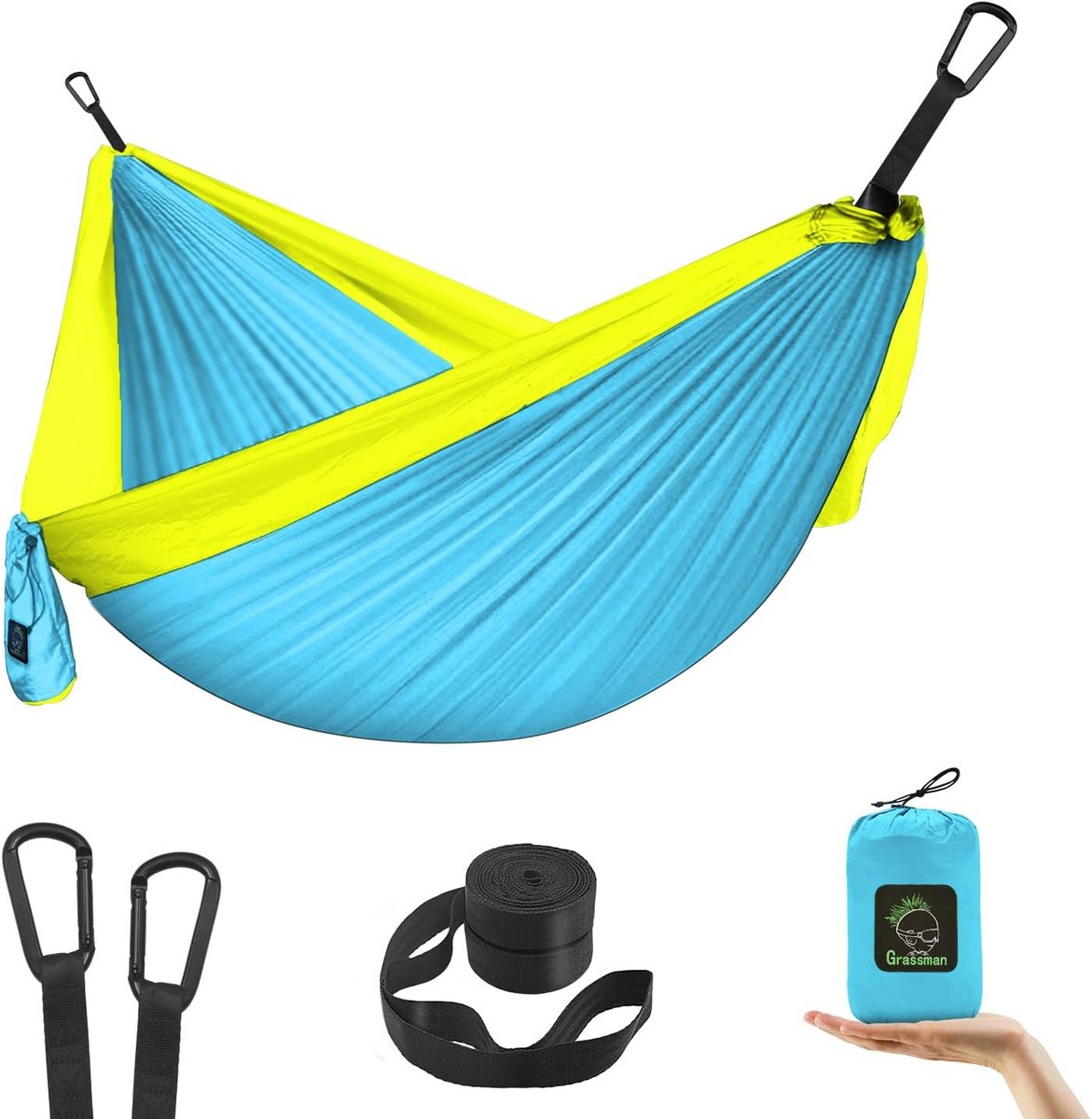 Draagbare Kinderhangmat voor Kamperen en Buitenplezier - Ultralicht en Compact