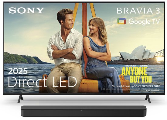 Sony Bravia 3 - 65 inch - 4K LED - 2025