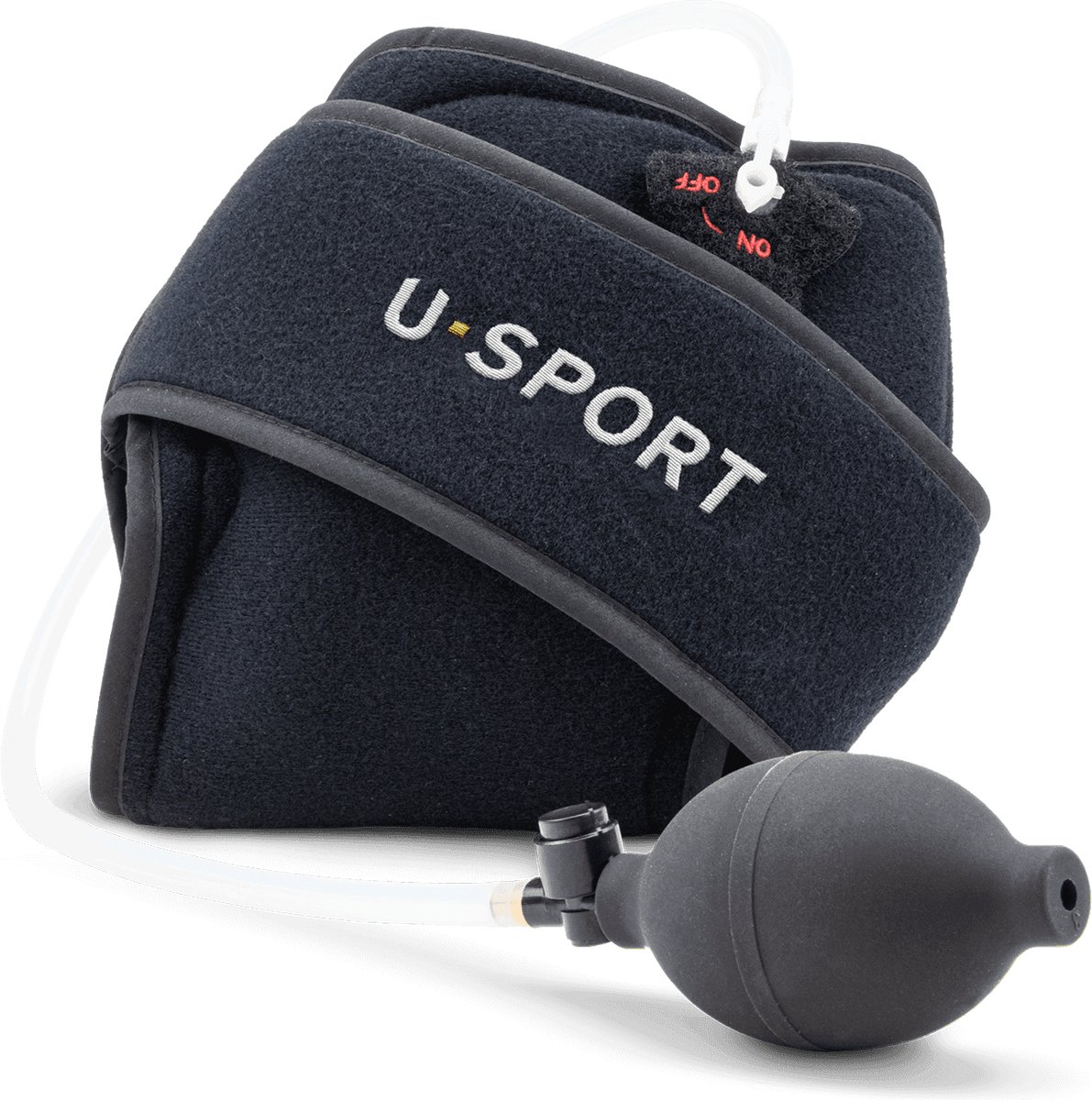 U-Sport Ultimate Recover Ankle - Enkelbandage - Koudetherapie & Compressie - Versnelt Herstel - Medisch Hulpmiddel - 1 Stuks - Zwart/ Blauw