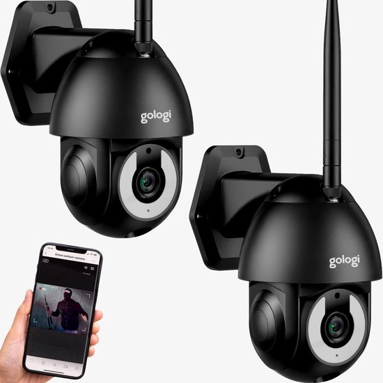 Gologi Beveiligingscamera Buiten 3K HD met Nachtzicht - 2