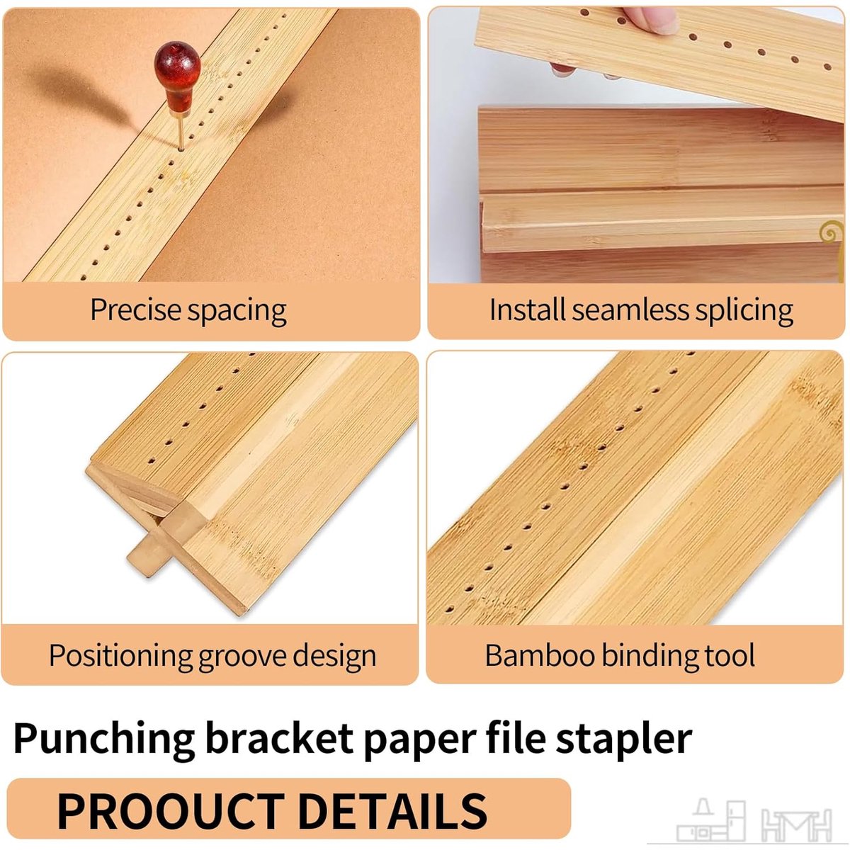 Boekbind Gereedschap - Inbindmachine - Gereedschap - Boekbindgereedschap - voor Boekbinding en DIY Ambachten - Handgemaakte boeken maken - 32cm thumbnail 3