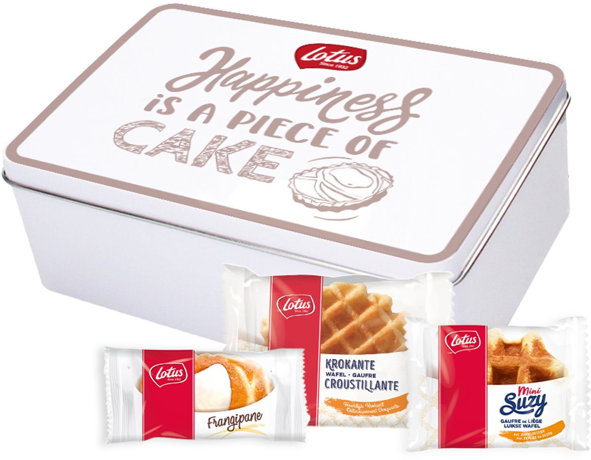 Lotus collection box met Lotus Frangipane, Krokante Wafels & Mini Suzy - 314g