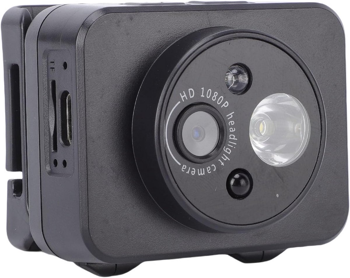 Hoofdcamera met Heldere LED-Verlichting voor Sport en Buitenactiviteiten