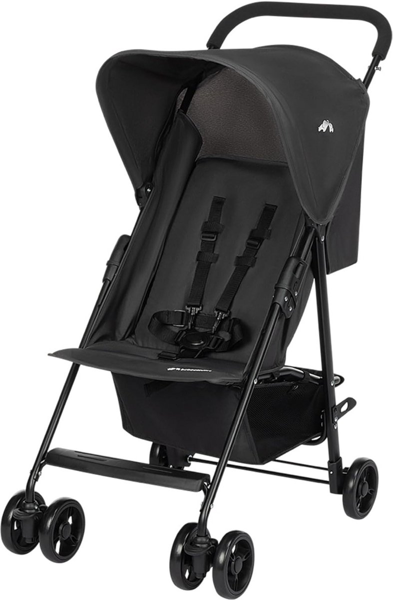 Lichte Wandelwagen Opvouwbaar met Volledig Verstelbare Rugleuning voor Baby's