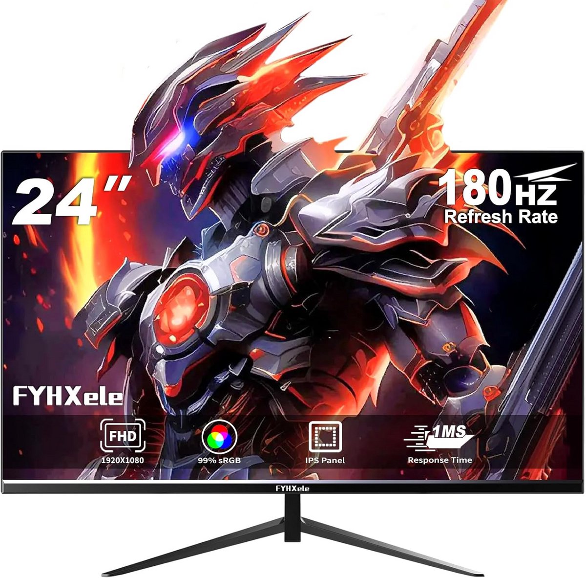 24 inch Gaming Monitor 180Hz 1ms FHD IPS met HDR en Adaptive Sync