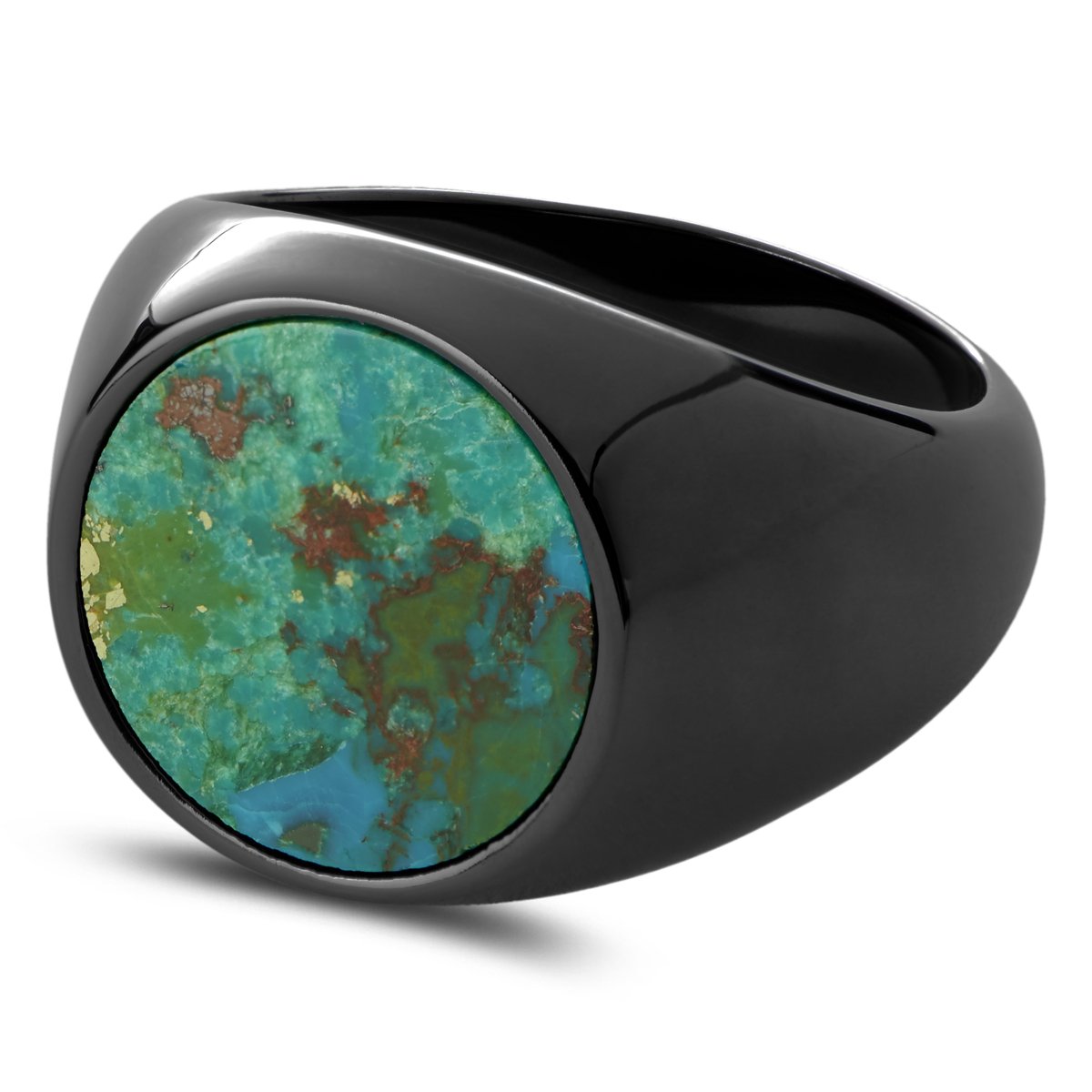 Lauris Gunmetal Makt-ring