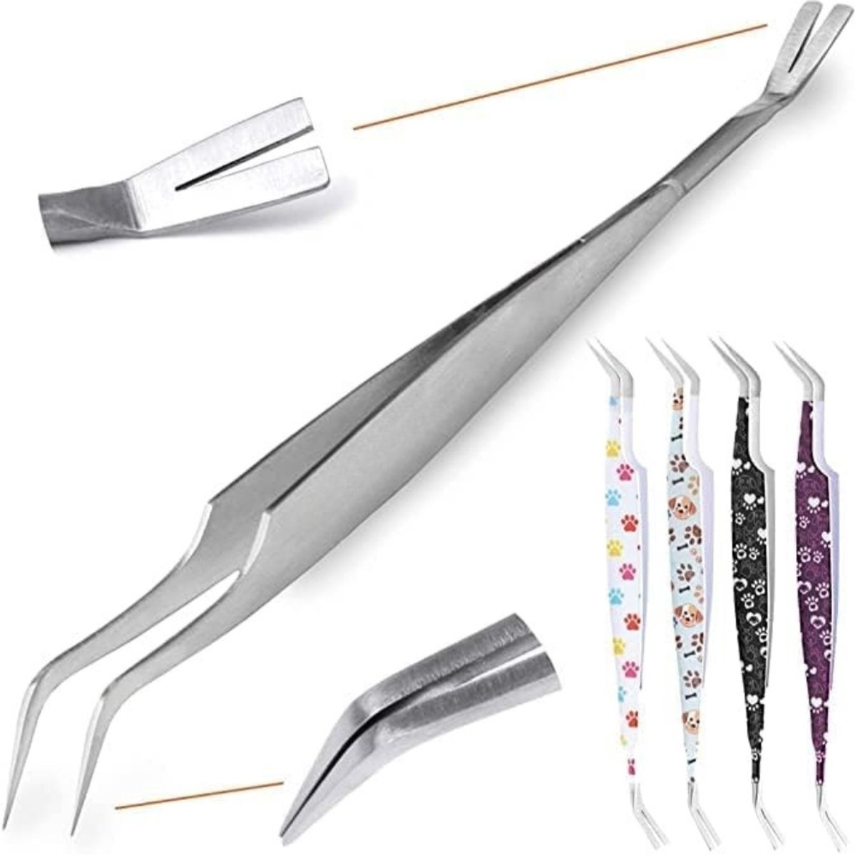 Famanu - Combi tektang & teken haak professionele tool tegen teken van elke grootte