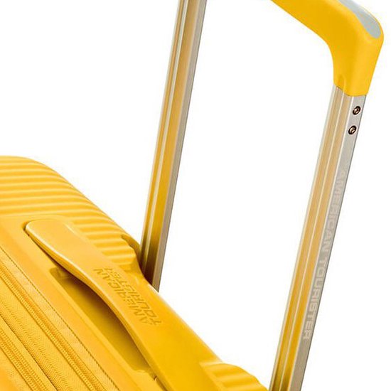 American Tourister Koffer - Soundbox Spinner 67/24 Tsa uitbreidbaar - Golden Yellow - 81 l