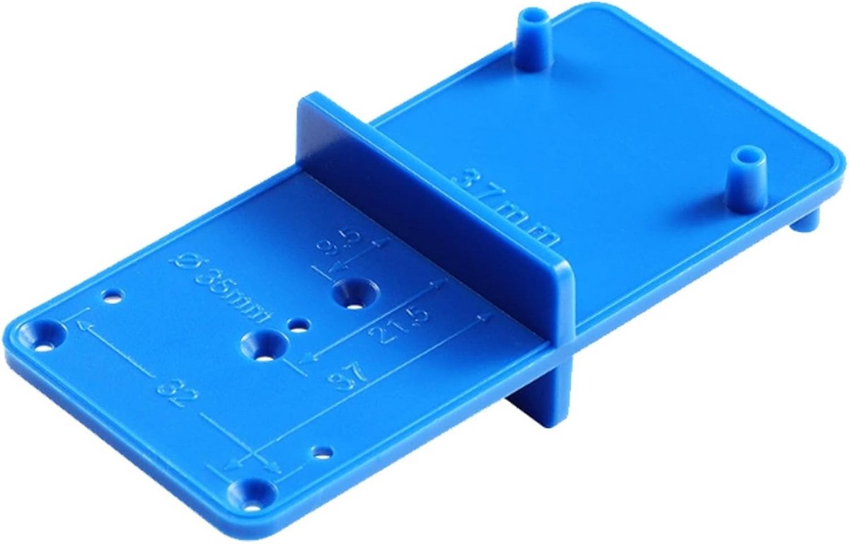Nauwkeurige Boormal voor Meubelscharnieren en Kastplanken - 35mm en 40mm