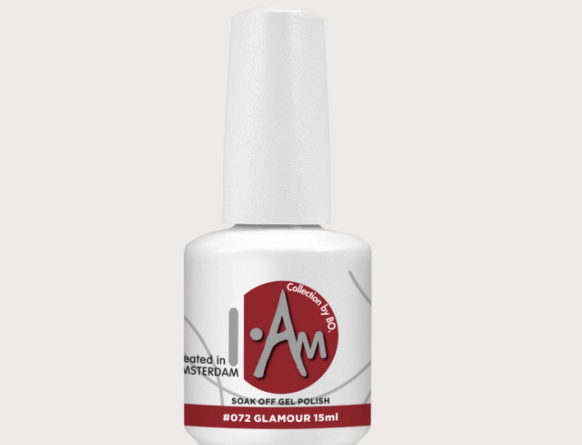I.Am by BO. Soak Off Gel Polish #072 Glamour (15ml)