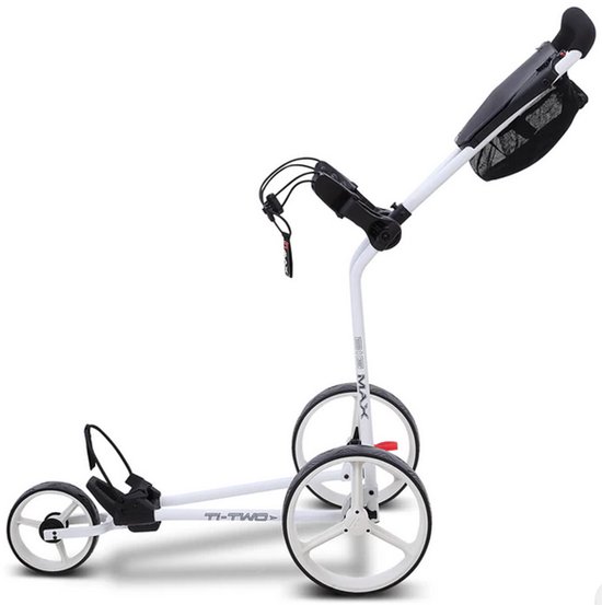 Big Max Ti Two Golftrolley - Golfkar - Wit van Big Max — afbeelding 2