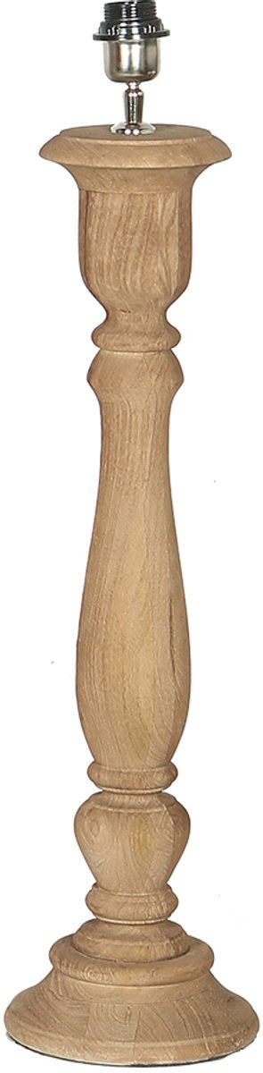 by Mooss - Tafellamp - Boston - Almond - Hout - Robuust - Sandblast - 70 cm