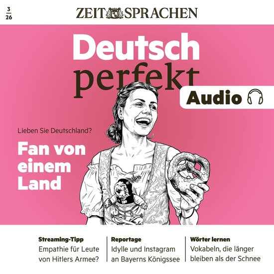 Deutsch perfekt Audio - Fan von einem Land - cover