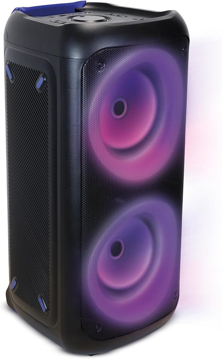 Draagbare Trolley Bluetooth Speaker 200W met LED Verlichting en TWS Functie