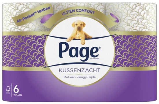 Page Kussenzacht Toiletpapier