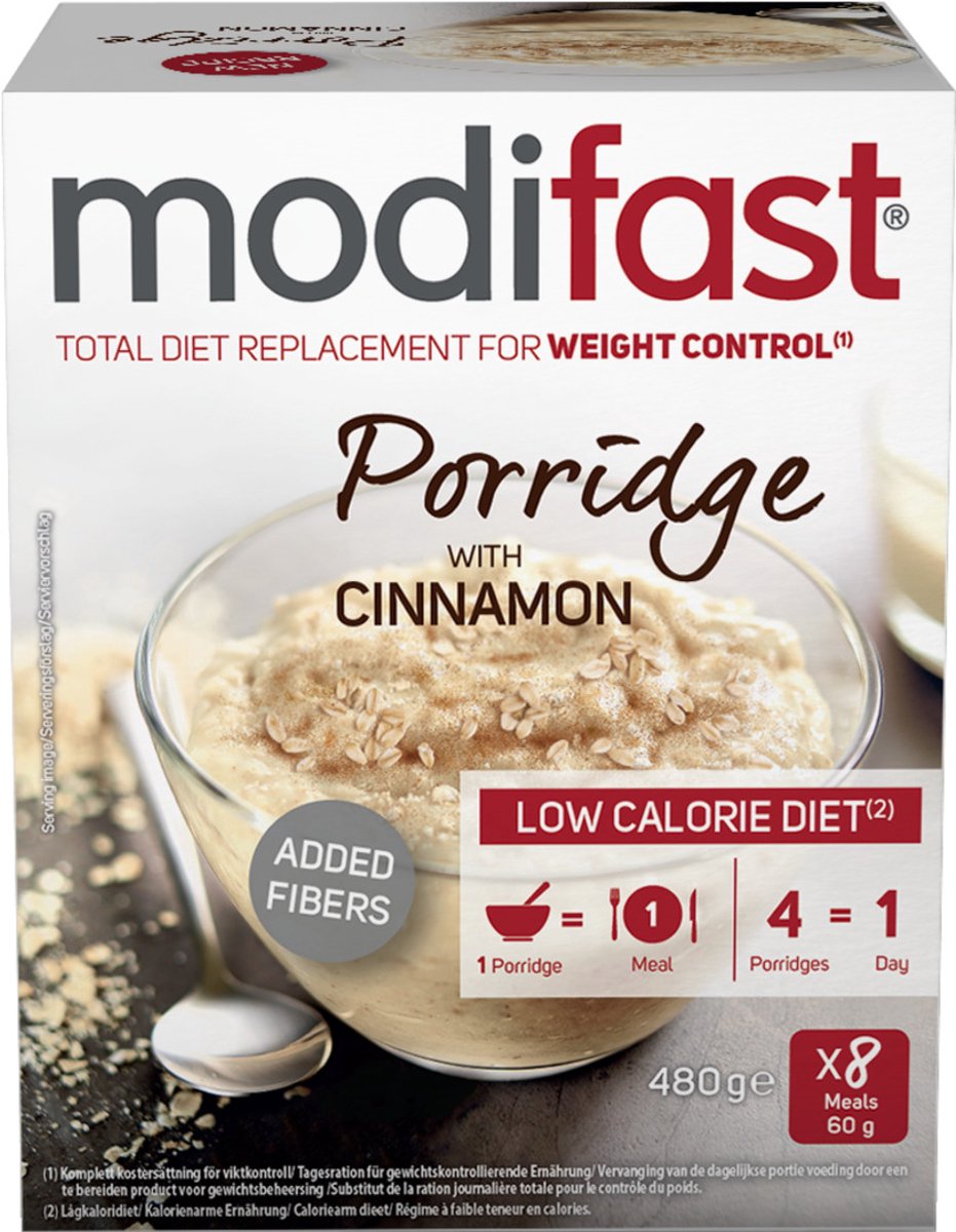 Bol.com Modifast Intensive - Havermout - Kaneel - 480 gr aanbieding